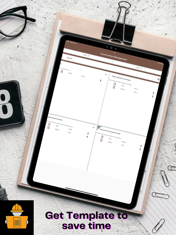 Construction forms & templates iPad screenshot 5 - Productivity app