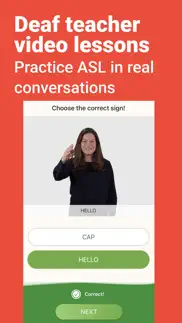 lingvano - learn sign language iphone screenshot 3