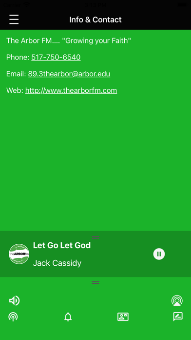 The Arbor FM Screenshot