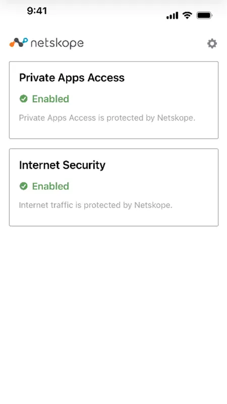 Netskope Client screenshot 1 of 1