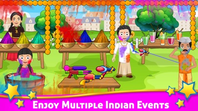 Pretend Play Indian Town Life Screenshot