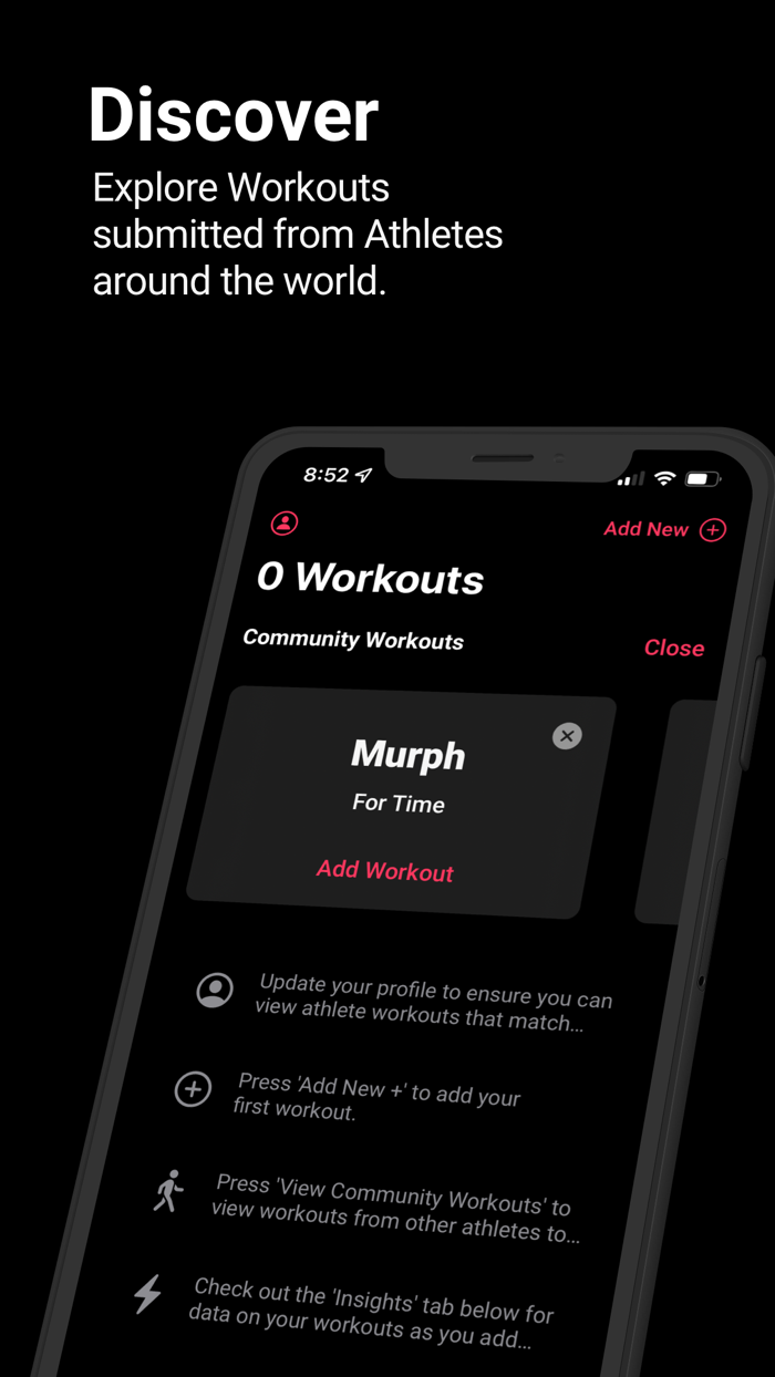 Workout Tracker Outperform