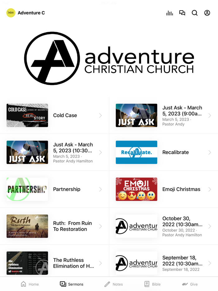 The Adventure Church