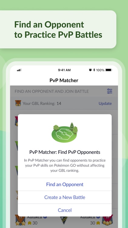 PokeMatch - PvP Battle Finder