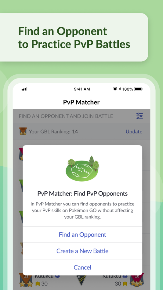 #2. PokeMatch - PvP Battle Finder (iOS) 由: PYDE TECHNOLOGIES LTD