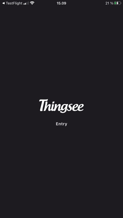 Thingsee Entry