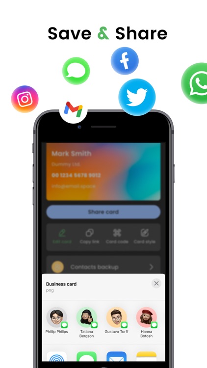 Business Card Reader & Maker screenshot-4