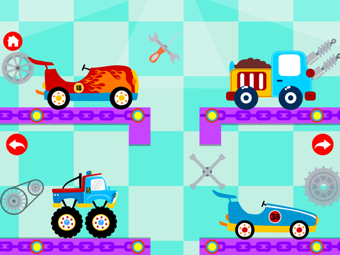 Dinosaur Trucks Ride Car Games