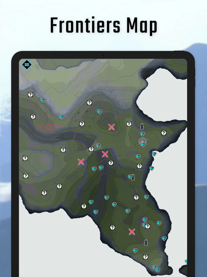 Frontiers Map