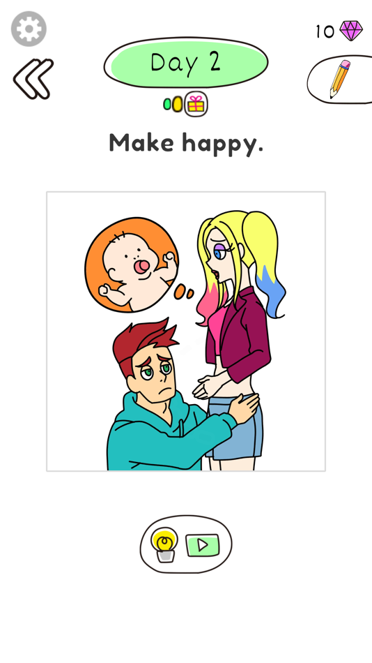 #2. Draw Happy Queen - Smile Game (iOS) By: New Story Inc. (Apps)