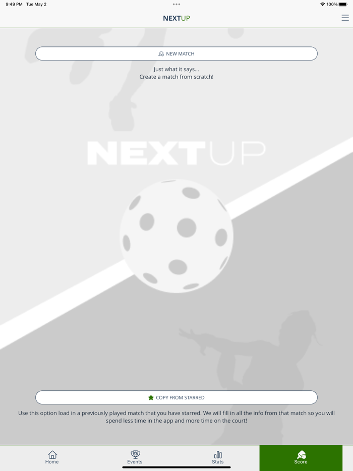 NextUp Pickleball