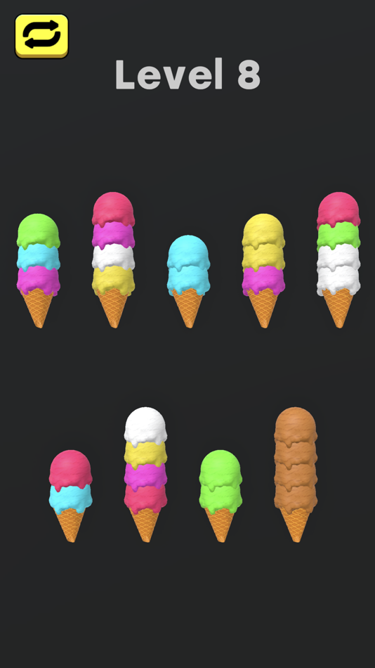 #7. Ice Cream Sort (iOS) 来自: Indigo Bunting