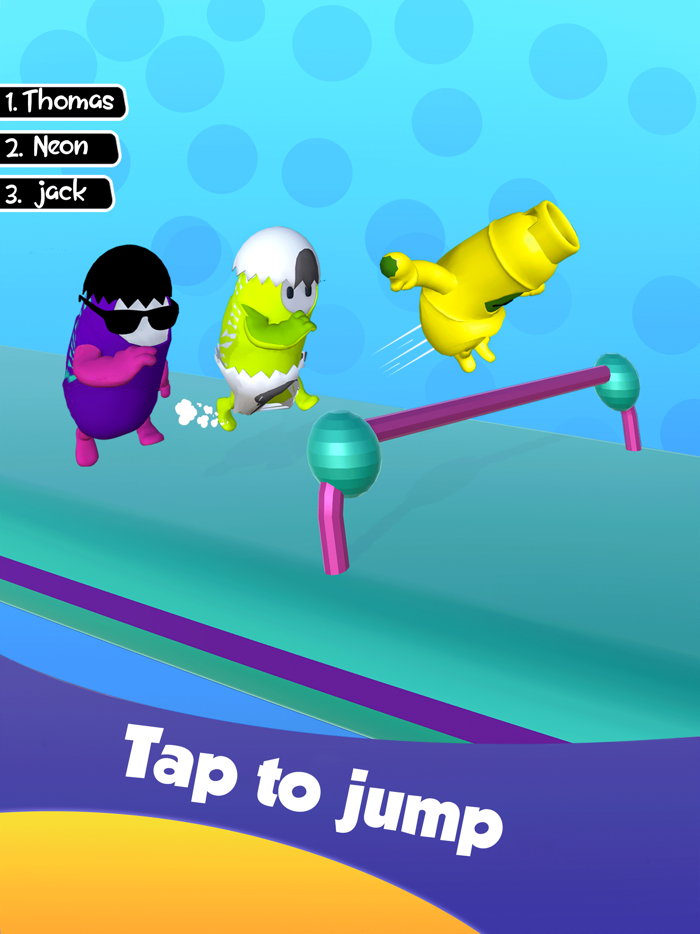 Run Fun Race Guys 3D Bounce