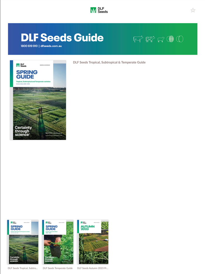 DLF Seeds Guides