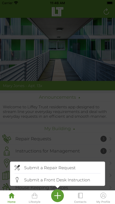 Screenshot #3 pour Liffey Trust Residents’ App