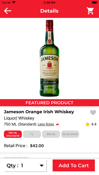 Wall St Wine Merchants Screenshot