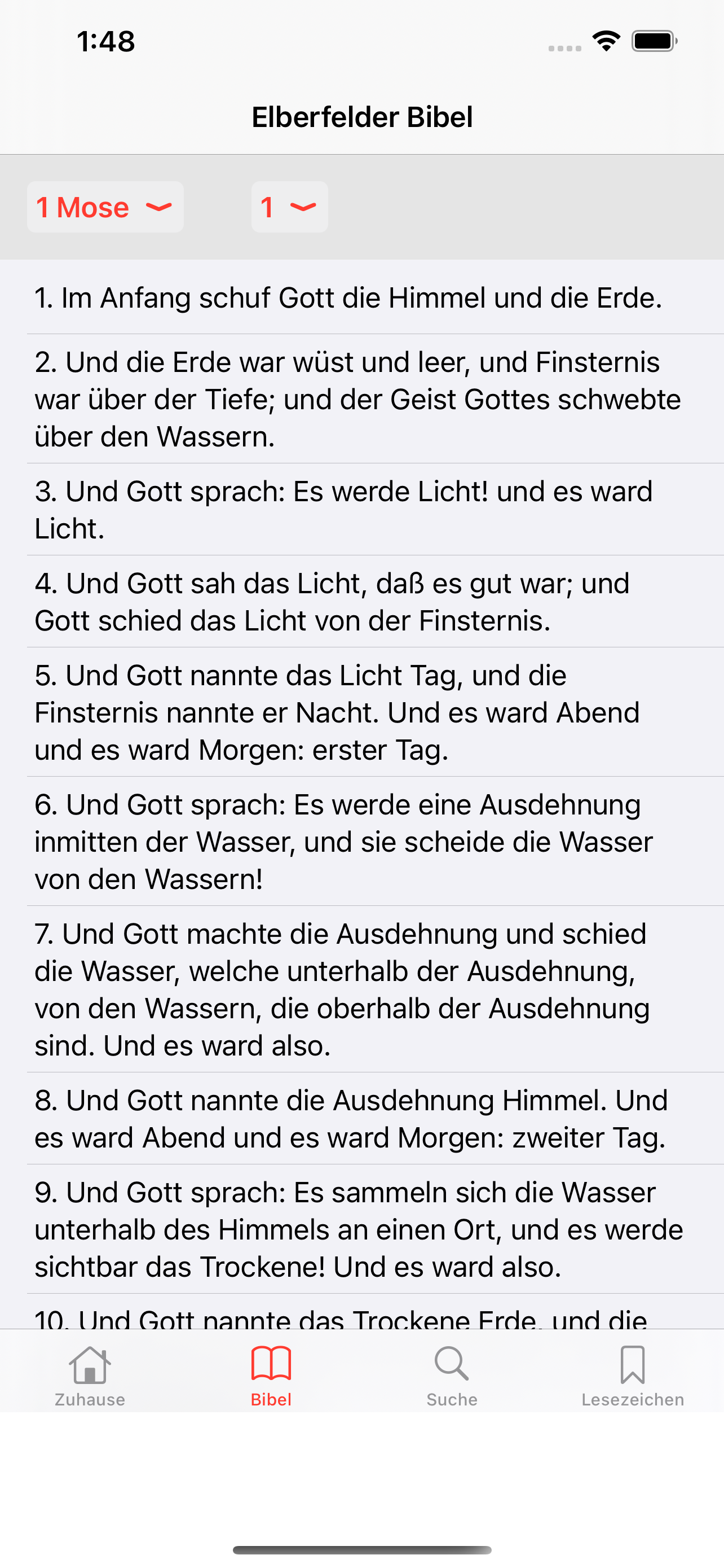 Elberfelder Heilige Bibel