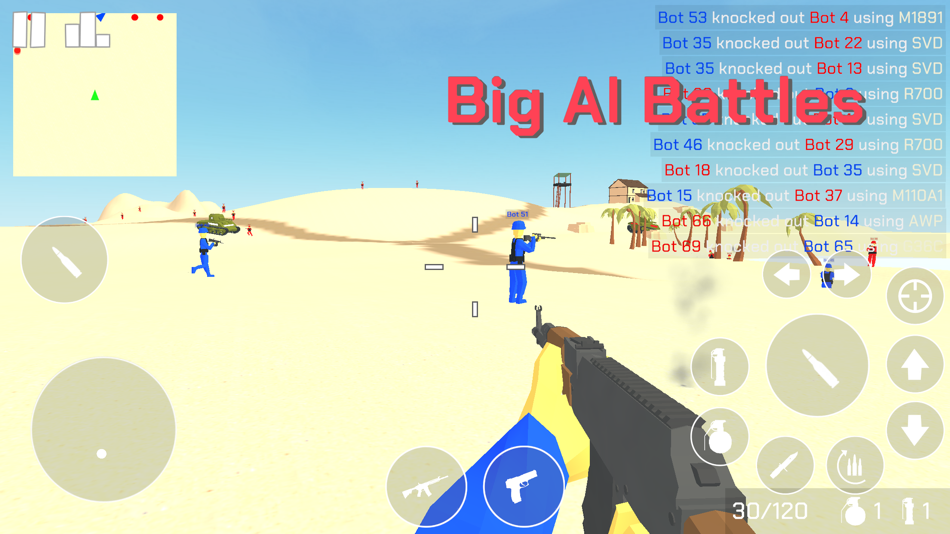 #3. Retro Combat (iOS) Podle: Yan Ce Sima