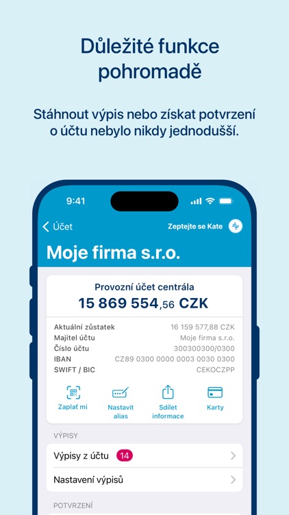 ČSOB CEB Mobile screenshot-3