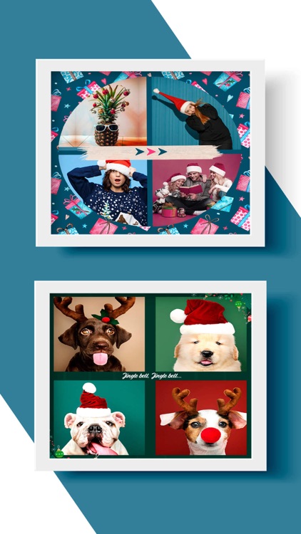 Merry Christmas Frames Editor.