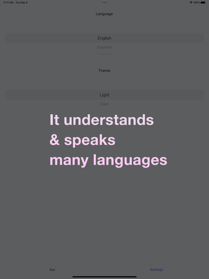 Aya – Voice AI Assistant