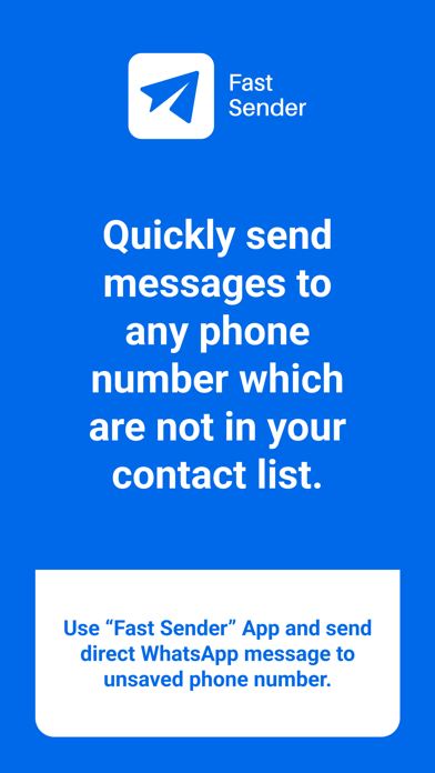 Fast Sender Screenshot