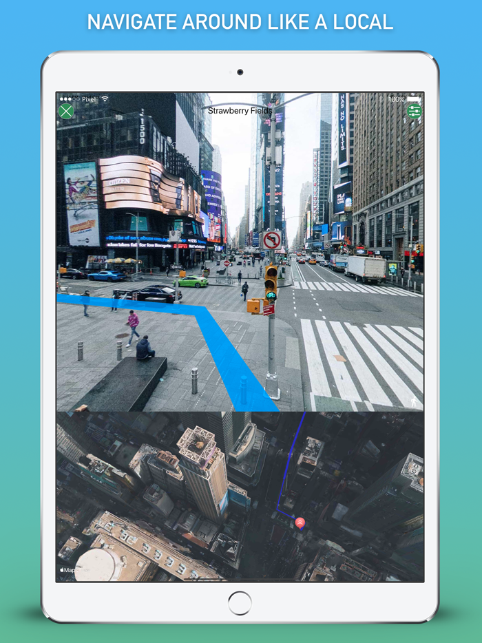 360 Central Park AR NYC Map