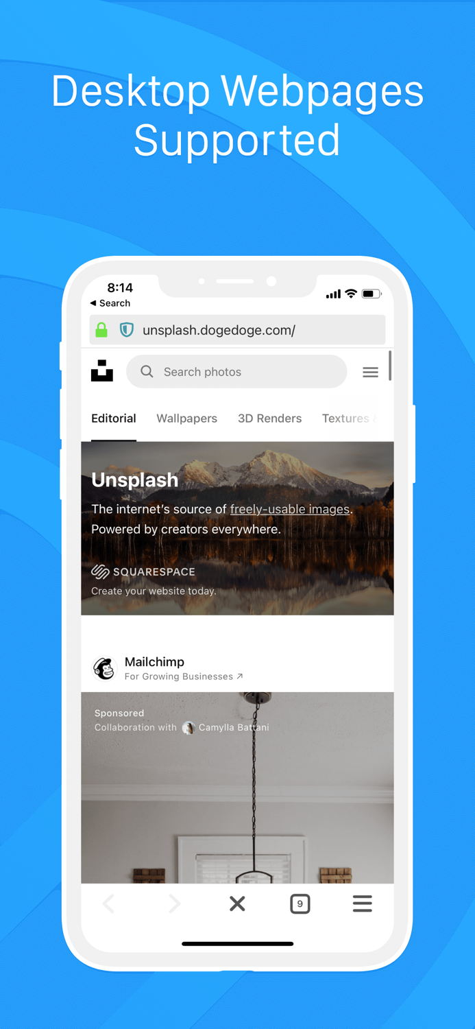 Dark Browser- PrivateandSecure