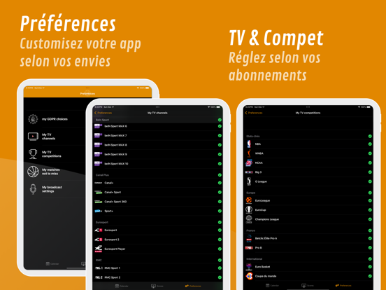Screenshot #6 pour Basket TV
