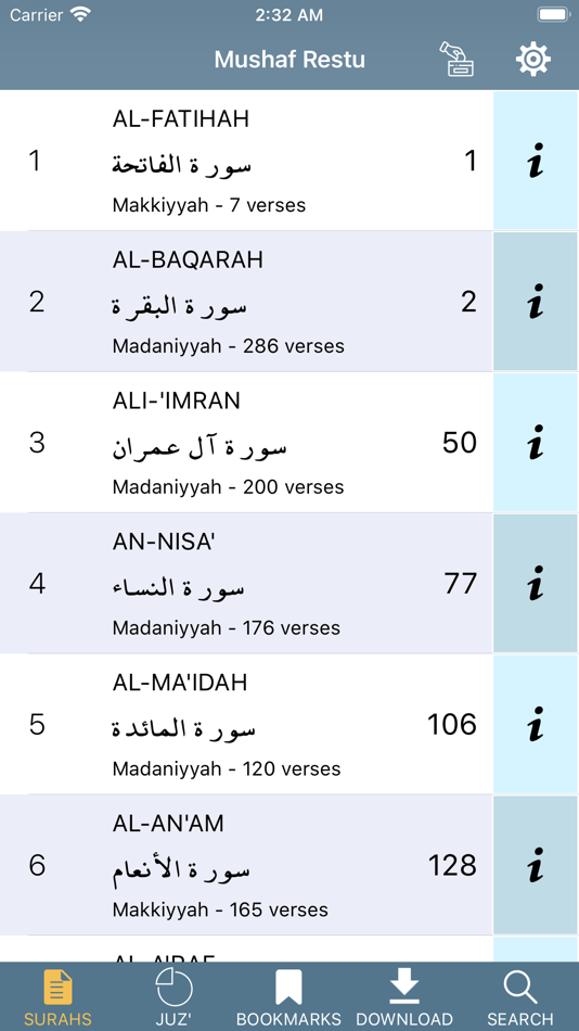 #2. Mushaf Restu (iOS) Bởi: Yayasan Restu