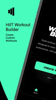 workout builder app iphone screenshot 1