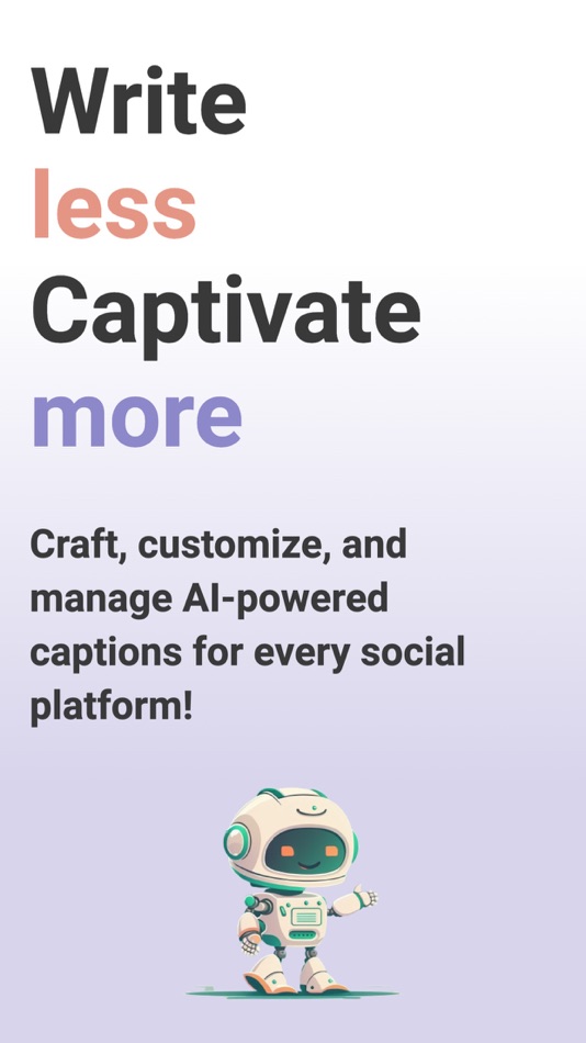 #1. CapGen: AI Image Captioner (iOS) 由: Hung Vu