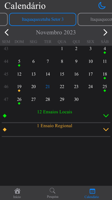 Musical Events Itaqua Ferraz Screenshot