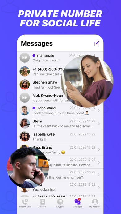 Nextline - Second Phone Number screenshot 3