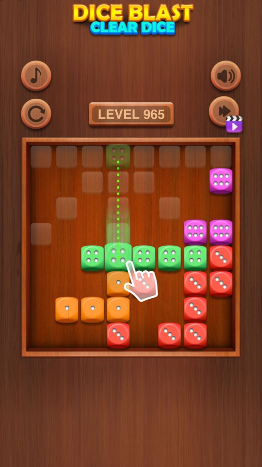 #4. Dice Blast - Clear Dice Puzzle (iOS) 由: Bharath Bn
