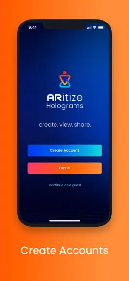 Game screenshot ARitize Holograms apk