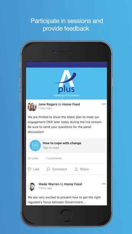 A-Plus Meetings Event App screenshot-3