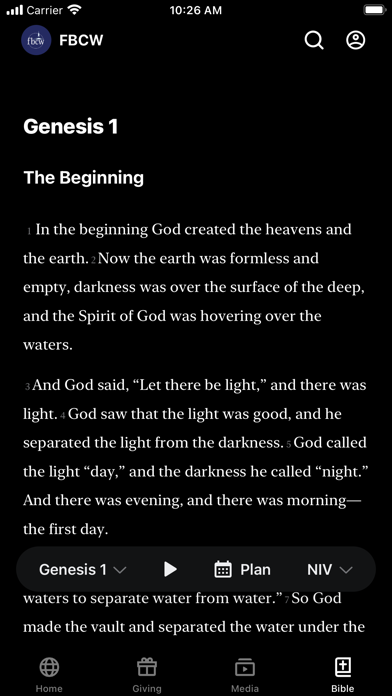FBC Weatherford OK Screenshot