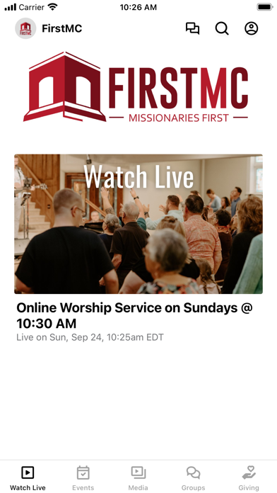 First Missionary Church Screenshot