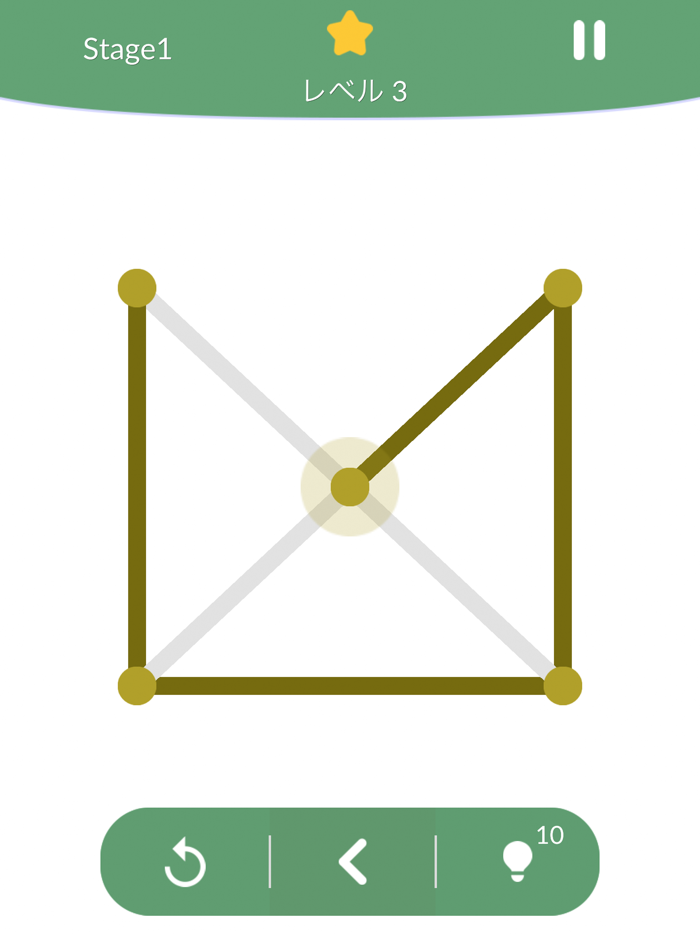 one stroke draw - 一筆描きパズルゲーム