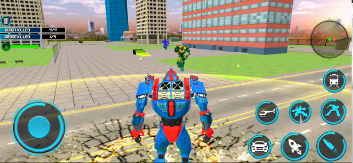 Train Robot Car Transform 2022