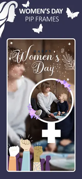 Game screenshot Women's day Frames & greeting mod apk