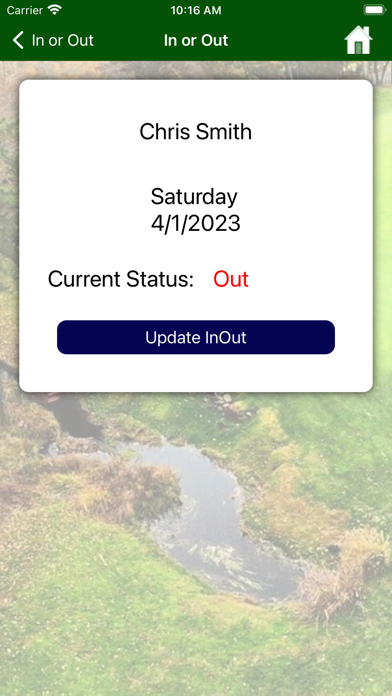 A&G Golf App Screenshot