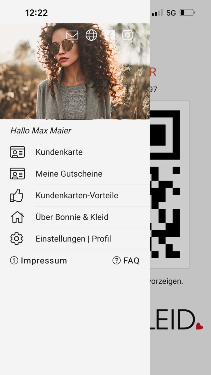 Bonnie and Kleid Mode