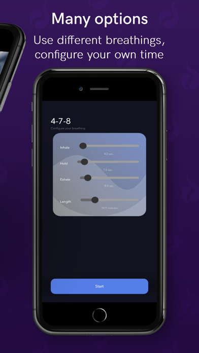 Screenshot #2 pour Breathy: Breath & Meditate