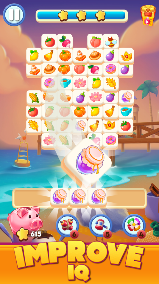 #3. Tile Match - Triple Master 3D (iOS) 由: Paresh Gundaniya