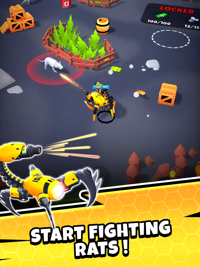 Rat Killer Robot Invasion