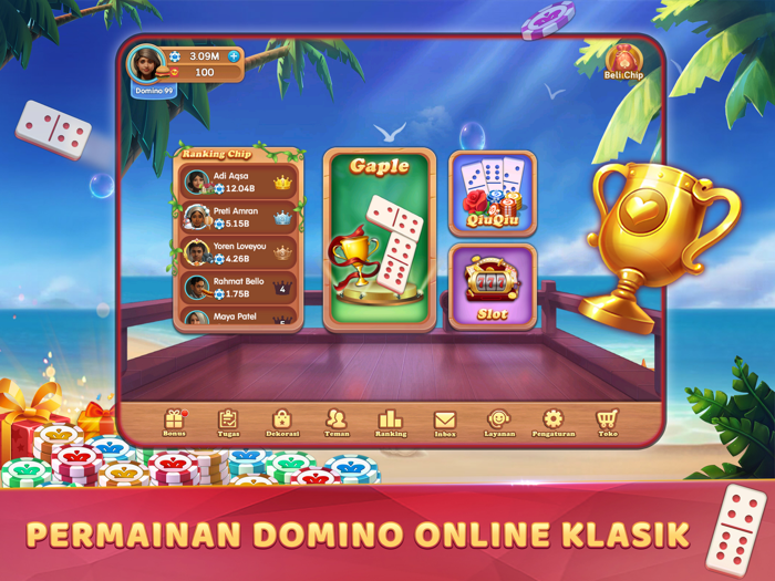 Domino QiuQiu 99 Gaple Online