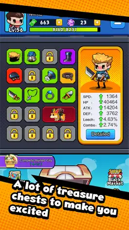 Game screenshot Treasure Survivor-Idle RPG War mod apk