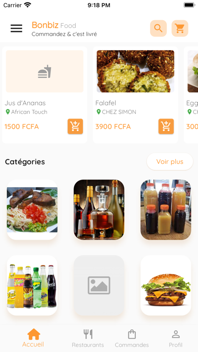 Bonbiz Food Screenshot